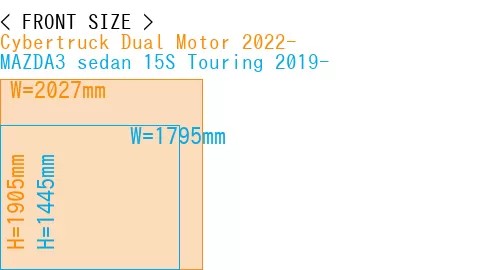 #Cybertruck Dual Motor 2022- + MAZDA3 sedan 15S Touring 2019-